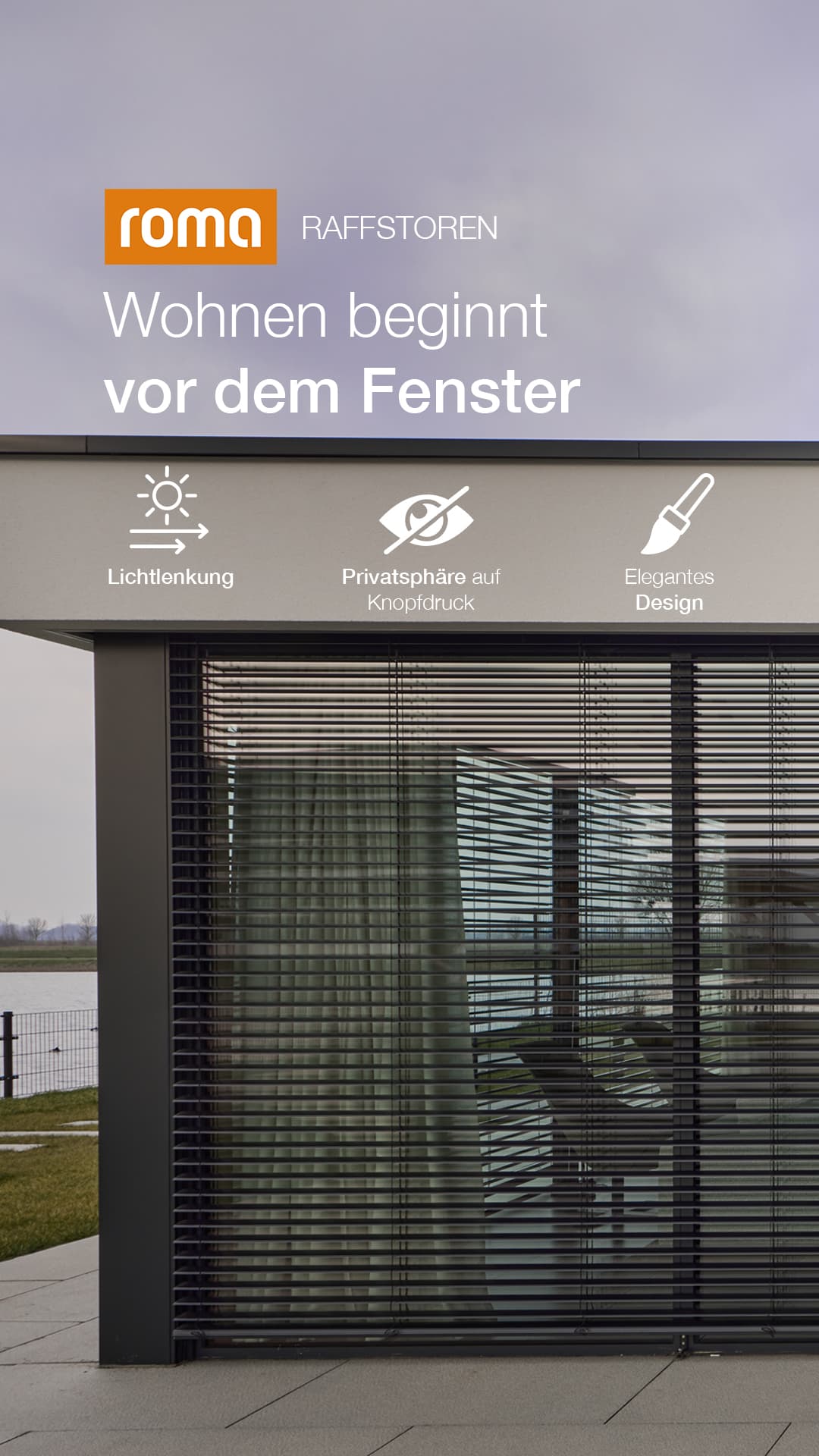 Raffstore Sonnenschutz