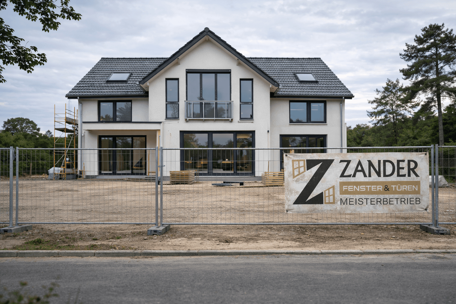 Zander Baustelle